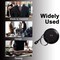 GDMINLO Soft Tape Measure Retractable Measuring for Body Fabric Sewing Tailor Cloth Knitting Craft Weight Loss Measurements Retractable Black Double Scales Rulers 1 Pack